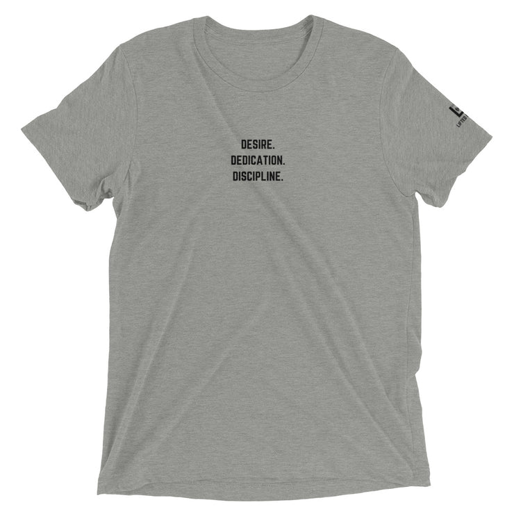 Fuel Ambition: Desire. Dedication. Discipline. - Inspire Series T-Shirt