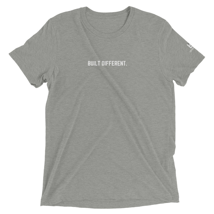 Resilient Mindset: Built Different - Inspire Series Light Script T-Shirt