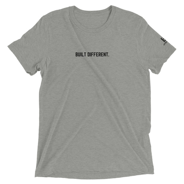 Resilient Mindset: Built Different - Inspire Series Dark Script T-Shirt