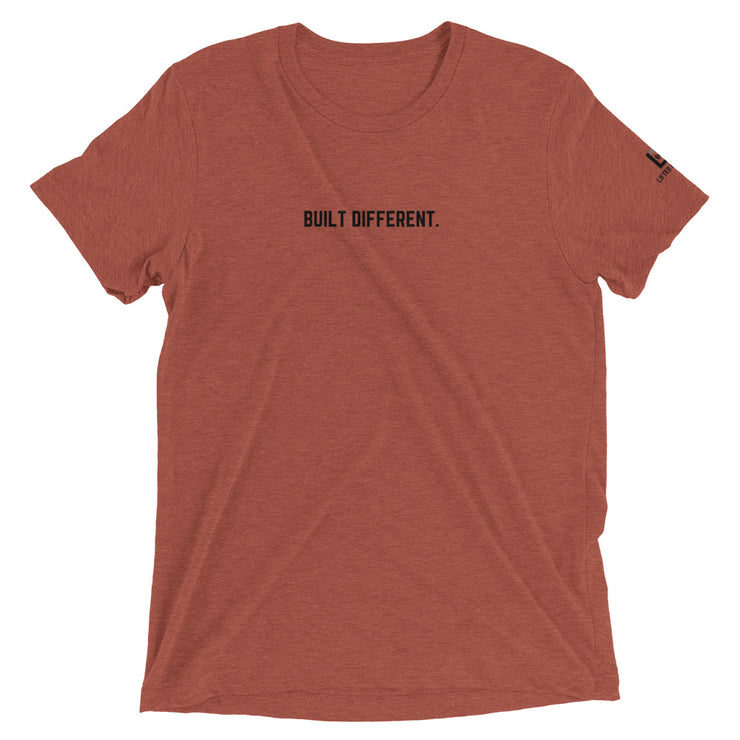 Resilient Mindset: Built Different - Inspire Series Dark Script T-Shirt