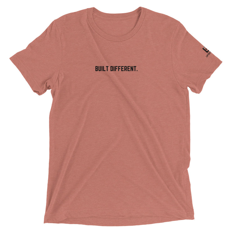 Resilient Mindset: Built Different - Inspire Series Dark Script T-Shirt