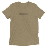 Conquer Obstacles: Stronger Every Day - Inspire Series T-Shirt