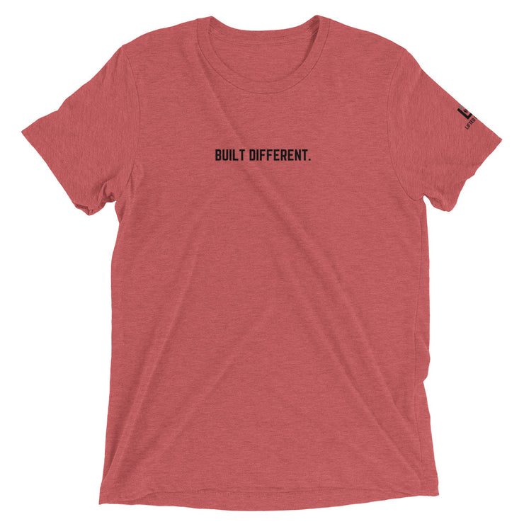 Resilient Mindset: Built Different - Inspire Series Dark Script T-Shirt