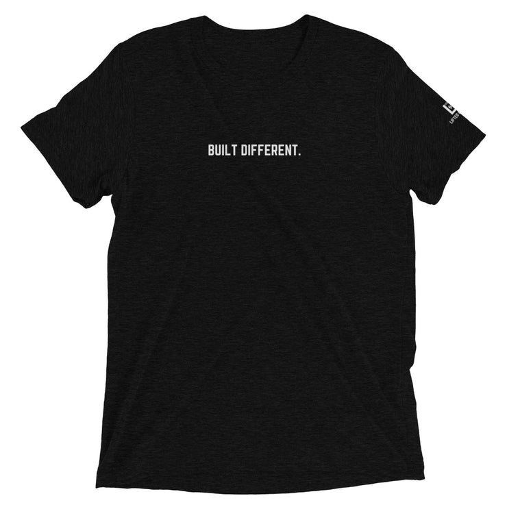 Resilient Mindset: Built Different - Inspire Series Light Script T-Shirt