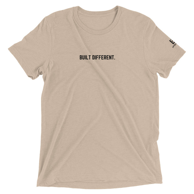 Resilient Mindset: Built Different - Inspire Series Dark Script T-Shirt