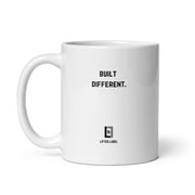 Built Different.- Motivational Coffee Mug