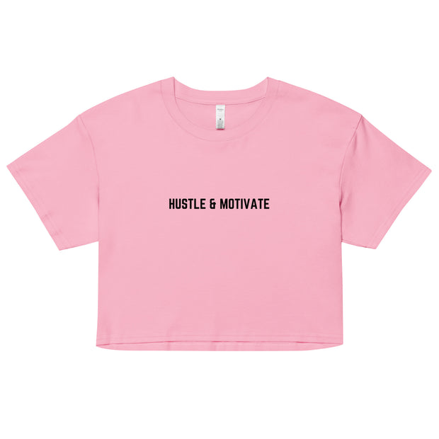 Lifted Label: Hustle & Motivate - Inspire Series Women’s Crop Top